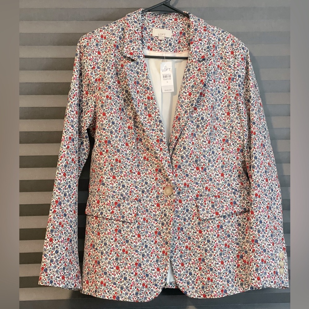 Loft Blazer - floral print
